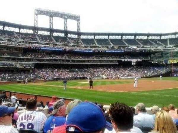 Citi Field, block: 110, row: 5, seat: 9