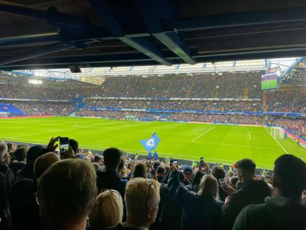 Stamford Bridge, block: West Stand Lower, row: 34, seat: 15