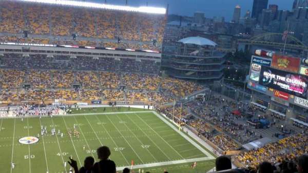 Acrisure Stadium, block: 534, row: Cc, seat: 12