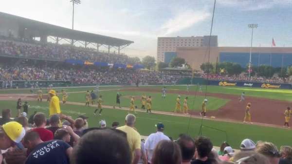Victory Field, block: 117, row: N, seat: 2