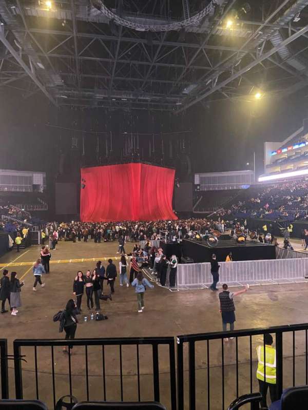 The O2, London, block: 106, row: K, seat: 177