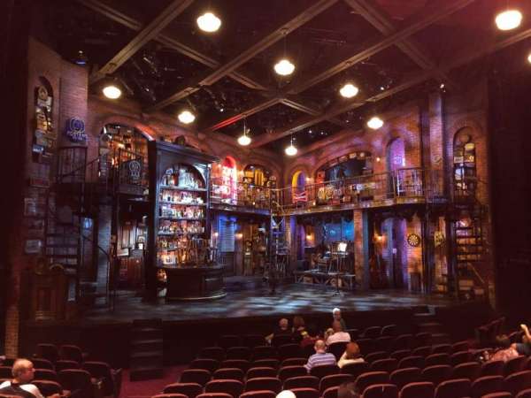 Stage 42, block: Orchestra C, row: L, seat: 116