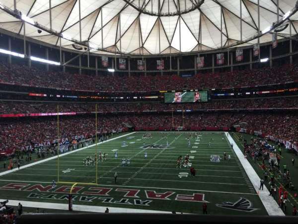 Georgia Dome, block: 233, row: 1, seat: 12