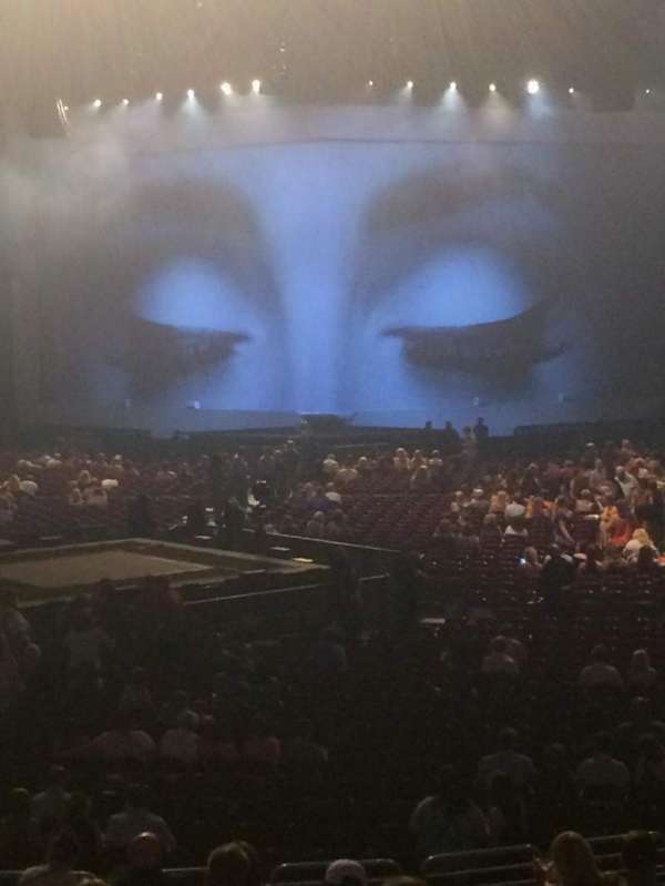 Xfinity Mobile Arena, block: 108, row: 16, seat: 6