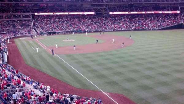 Nationals Park, block: 233, row: D, seat: 16
