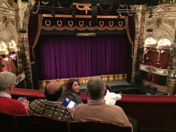 London Coliseum, block: Upper Circle, row: D, seat: 39