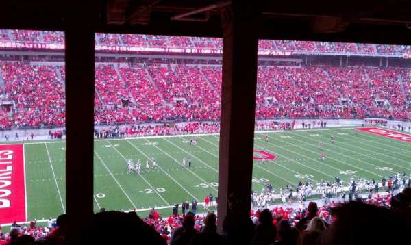 Ohio Stadium, block: 24B, row: 9, seat: 29