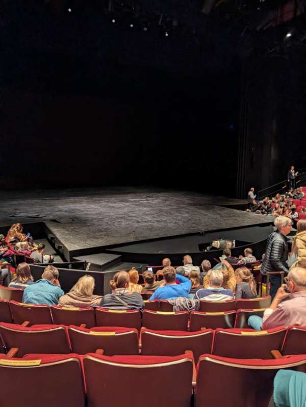 Vivian Beaumont Theater, block: Orchestra LC, row: L, seat: 206
