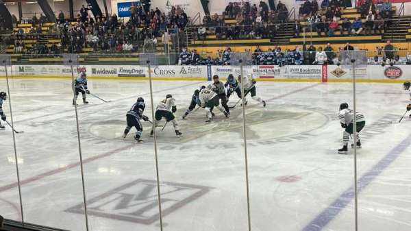Gutterson Fieldhouse, block: 3, row: H, seat: 13