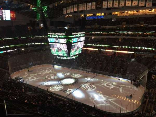 American Airlines Center, block: 323, row: F, seat: 6