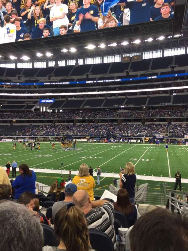 AT&T Stadium, block: C109, row: 10, seat: 2
