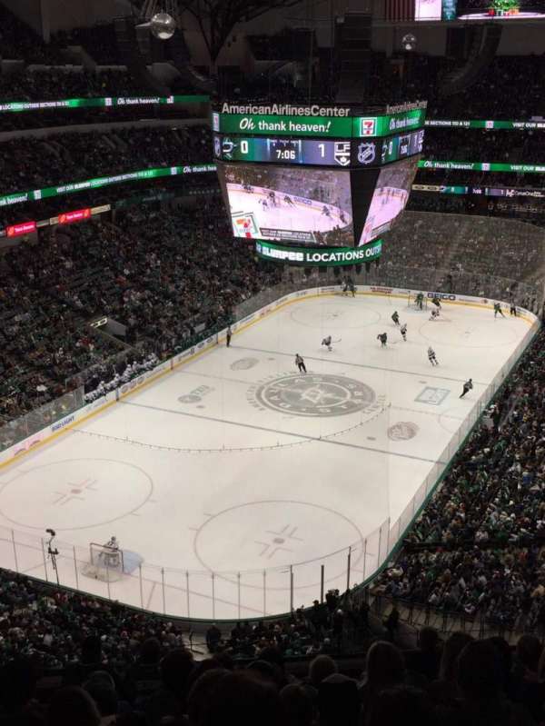 American Airlines Center, block: 316, row: J, seat: 6