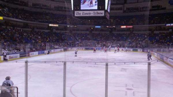 Mohegan Sun Arena at Casey Plaza, block: 122, row: h, seat: 13
