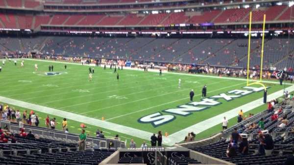 NRG Stadium, block: 121, row: CC, seat: 1