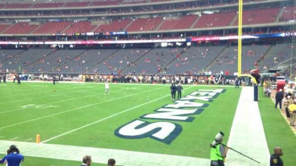 NRG Stadium, block: 122, row: F, seat: 1