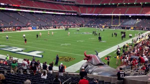NRG Stadium, block: 113, row: U, seat: 17