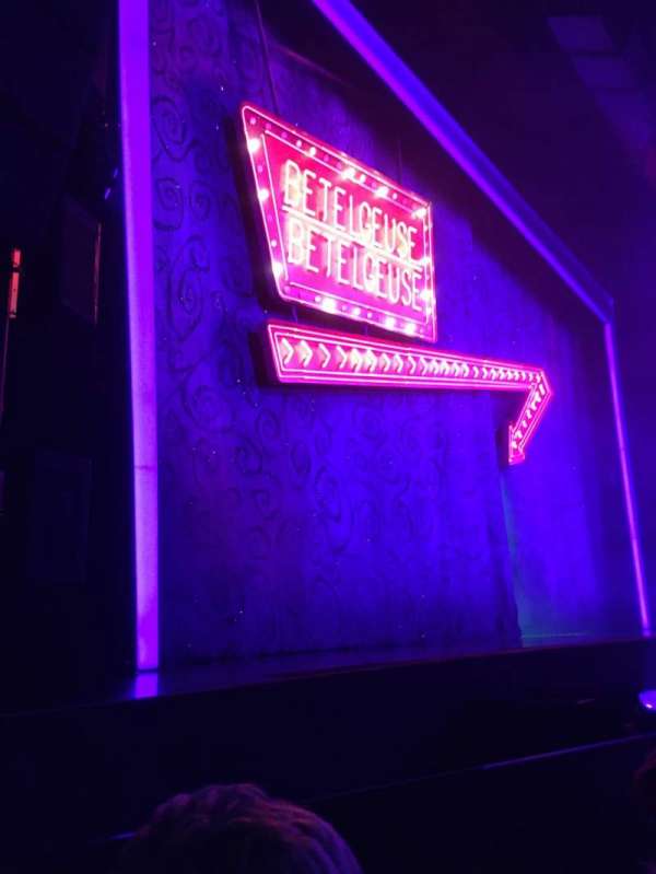 Winter Garden Theatre, block: Orchestra L, row: B, seat: 13