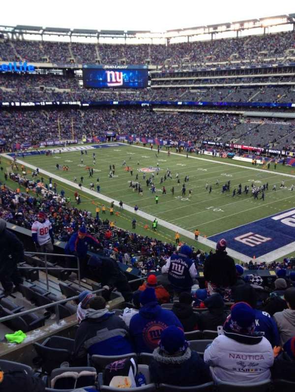 MetLife Stadium, block: 232a, row: 11, seat: 9