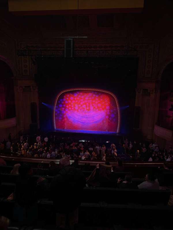 Regent Theatre, Melbourne, block: Dress Circle, row: H, seat: 33