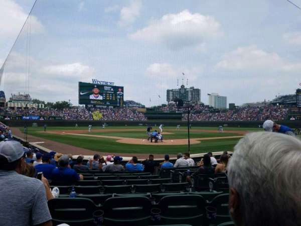 Wrigley Field, block: 18, row: 11, seat: 22