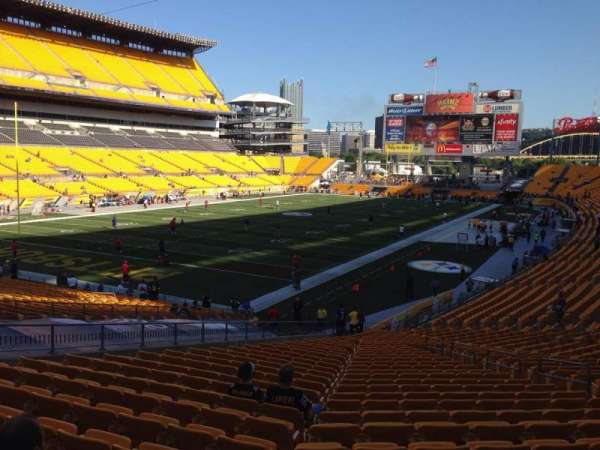 Acrisure Stadium, block: 127, row: X, seat: 10