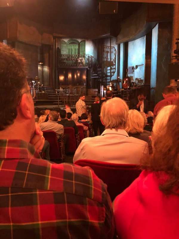 Walter Kerr Theatre, block: Orchestra R, row: P, seat: 4