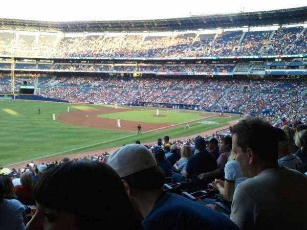 Turner Field, block: 224, row: 11, seat: 10